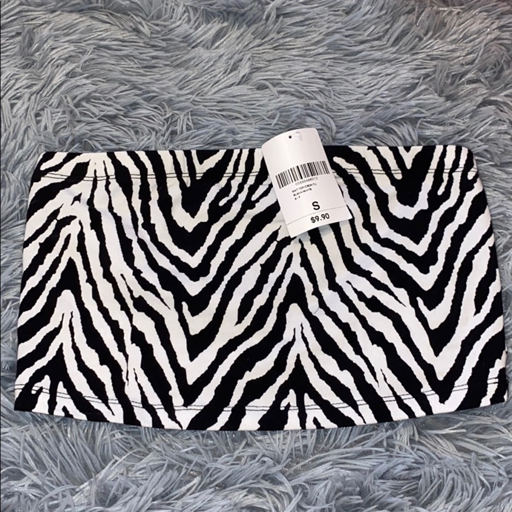 Forever 21 Zebra Bandeau